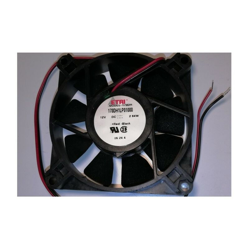 

173DH1LP31000 Ventilador 12 - 2,6W - 80x80x20mm - Etri