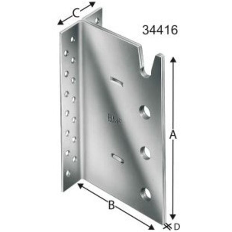 Etrier 4-rangées BT4-200-B sst (Par 15)