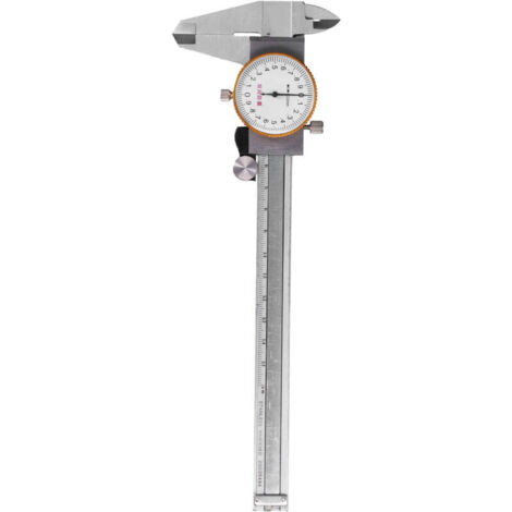 Étrier à cadran 0-150mm en acier inoxydable antichoc, jauge de mesure vernier haute précision 0.02mm