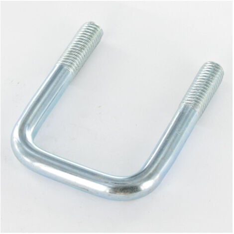 Etrier Acier zingué Fond droit ou plat 65/42/65 M10/25/25-1 piece