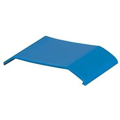 Étrier de blocage pour goulotte 80 x 60 mm - Bleu - First Plast
