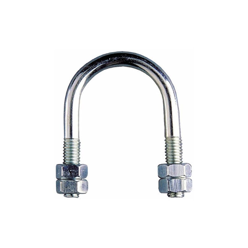 Trier de fixation pour tube - Zingué M10 - Ø102x90 - Boite de 25