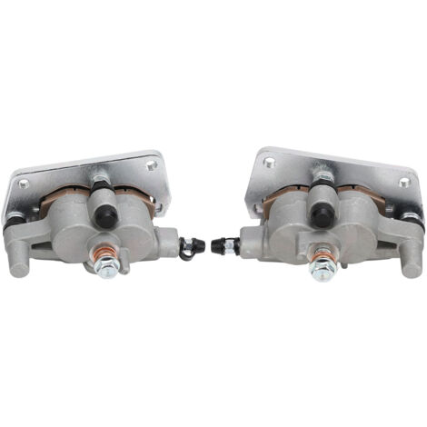 Étrier de frein avant avec plaquettes, 2 pièces, gauche droite, sécurité améliorée S3 2580T 01 0 pour YFZ450 YFZ450R YFZ450X 2004 – 2020