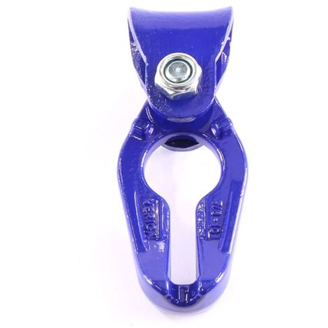 Étrier de glissement de câble pour chaînes de débardage (non rotatives) qualité 10 Force de traction admissible LC : 6000 daN, chaînes Ø : jusqu'à 8 mm