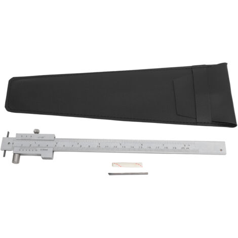 Étrier de mesure en acier inoxydable 0-200mm, jauge de traçage à pointe carbure pour marquage précis