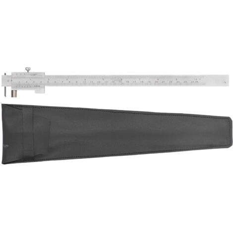 Étrier de Précision en Acier Inoxydable 0-250mm pour Mesure et Marquage