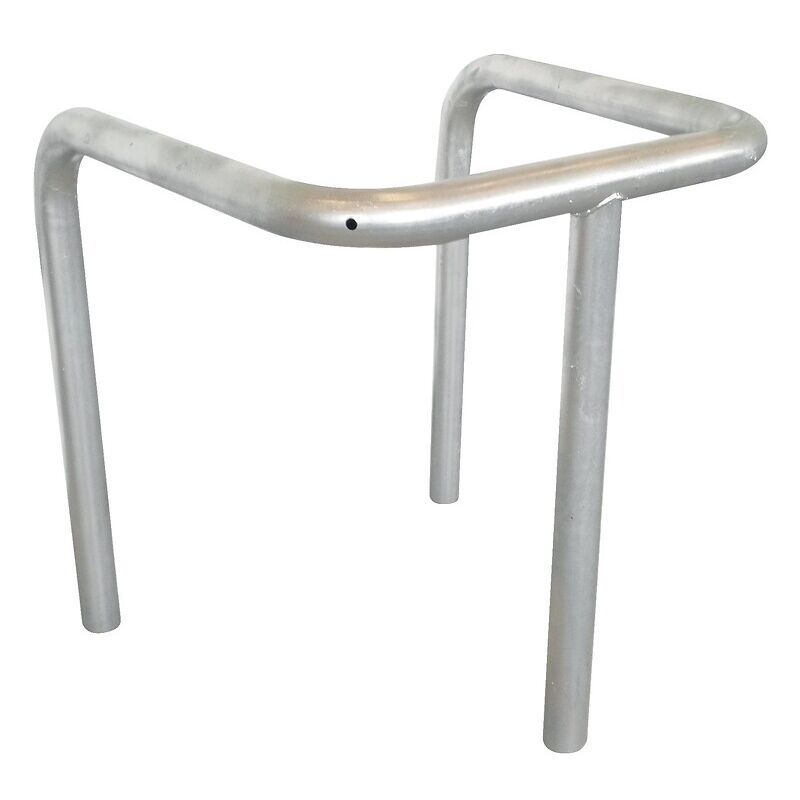 Trier de protection à sceller pour pylônes, arbres, lampadaires en acier galvanisé ø 60mm h 800mm l 710mm p 700mm Viso