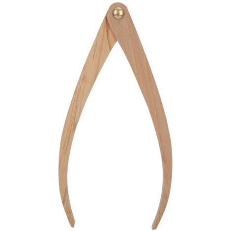 Étrier en Bois pour Mesure de Distance et Positionnement - Outil de Poterie pour Céramique - Règle en Bois 10 Pouces