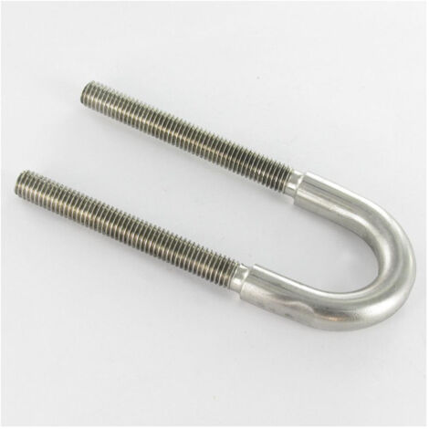 Etrier Fond rond 105X25X105 M8/65/65 Inox 316L-50 pièces