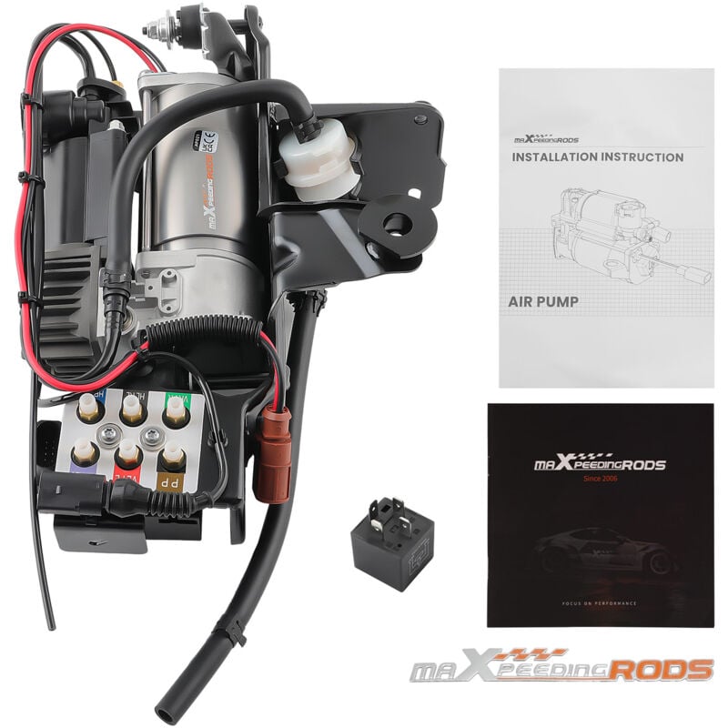 Kit Bloc de soupapes du compresseur de suspension pneumatique for AUDI A6 c6 4f