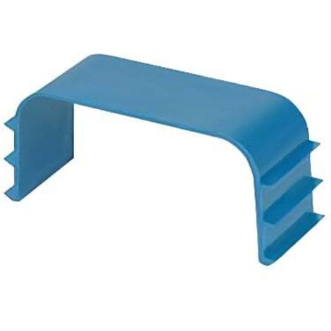 Etrier pour la goulotte à clipsage à la base mm 125x75 - bleu