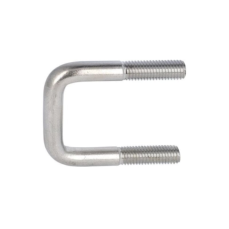 Étrier pour tube carré, sans écrous ni rondelles art. 3575 A4 A 142 tube ø 140/140 M 16 conditionnement : 10