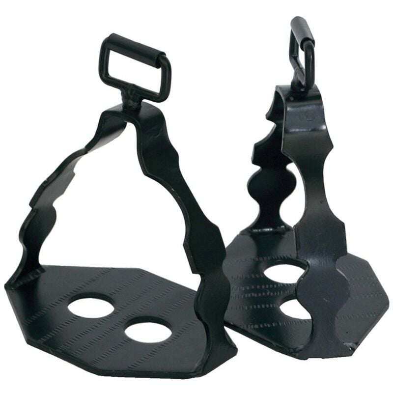 Etriers pour selles portugaises avec fixation pivotante