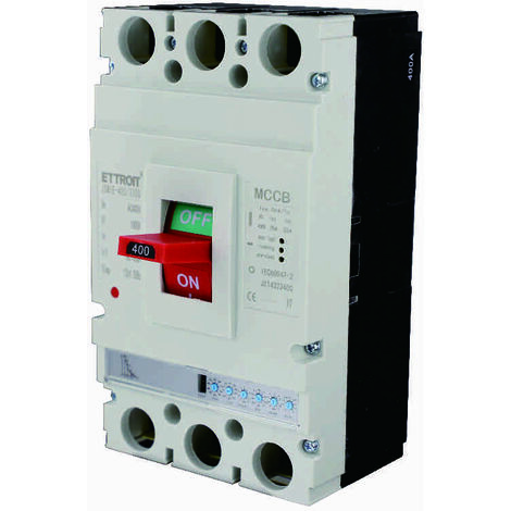 ETTROIT 3P automatischer Kompakt-Leistungsschalter mit einstellbarem Radius 160–400 A, 50 kA (Modell JX14322400)