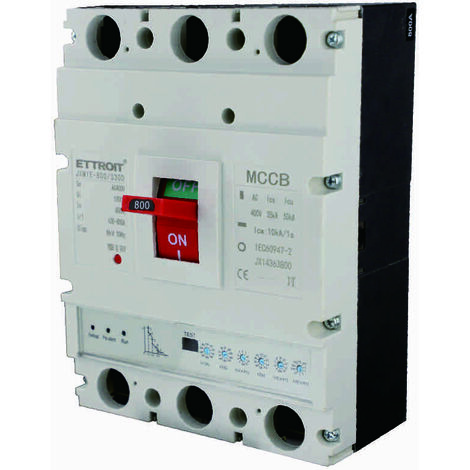 ETTROIT 3P automatischer Kompaktleistungsschalter mit einstellbarem Radius 630–800 A, 50 kA (Modell JX14363800)