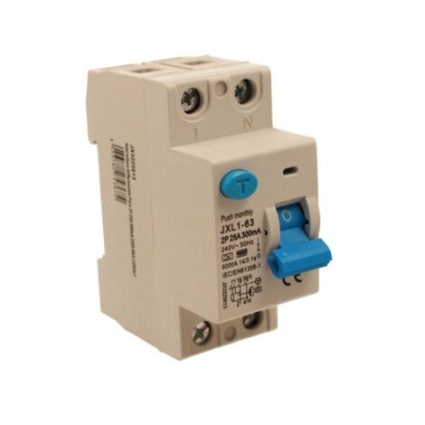 ETTROIT Interruttore Differenziale Puro 2P 25A 300mA 220V-6KA Curva F - JX3225613