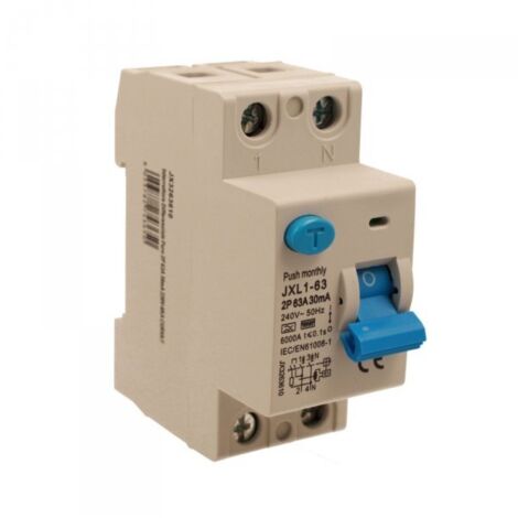 ETTROIT Interruttore Differenziale Puro 2P 63A 30mA 220V-6KA Curva F - JX3263610