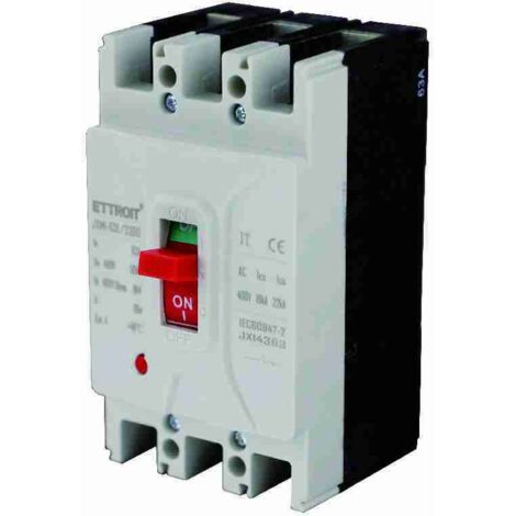 ETTROIT JX14363 - MCCB Interruttore Magnetotermico Scatolato 3P 63A 380V-22KA