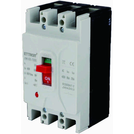 ETTROIT JX14363 – MCCB-Kasten-Leistungsschalter 3P 63A 380V-22KA