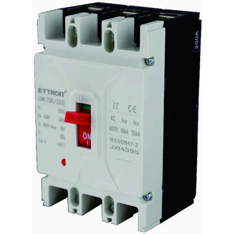 ETTROIT JX14395 – MCCB 3P 200A 380V-35KA