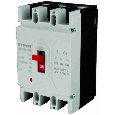 ETTROIT JX14396 MCCB 3P 160A 380V-35KA MCCB Disjoncteur à boîtier moulé