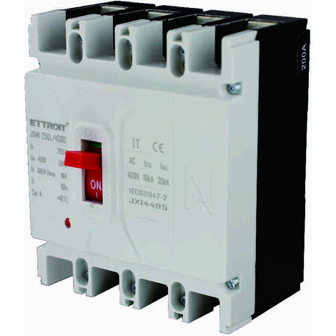 ETTROIT JX14495 MCCB MCCB MCCB 4P 200A 380V-35KA