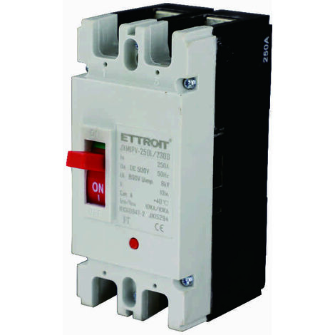 ETTROIT JX15294 MCCB MCB Kompaktleistungsschalter 2P 250A DC 500V-10KA
