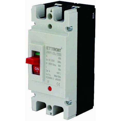ETTROIT JX15297 MCCB 2P 80A DC 500V-10KA