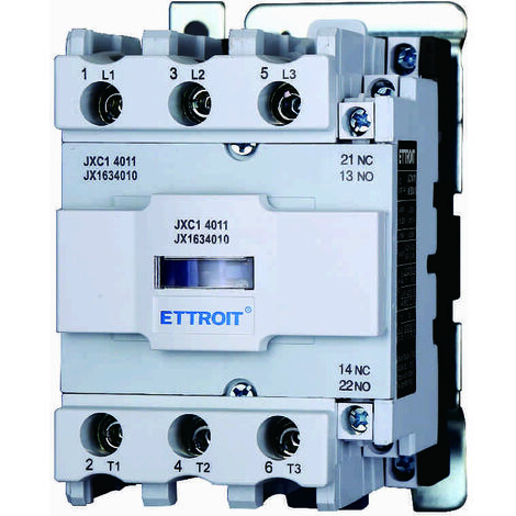 ETTROIT JX1634010 JXC1 Schütz AC 24 V 50/60 Hz Spule 3P 3 Pole Normalerweise offen Ie 40 A Ue 380 V