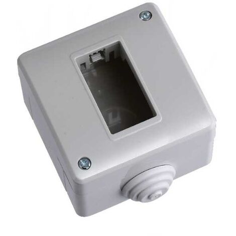 ETTROIT MT2501 cassetta da esterno idrobox 1 modulo custodia IP40 calotta 1P compatibile biticino matix