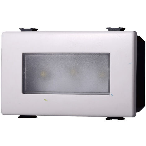 ETTROIT MT86306 Aluminiumplatte Solar Serie 3P, Farbe Silber, kompatibel mit Bticino Matix
