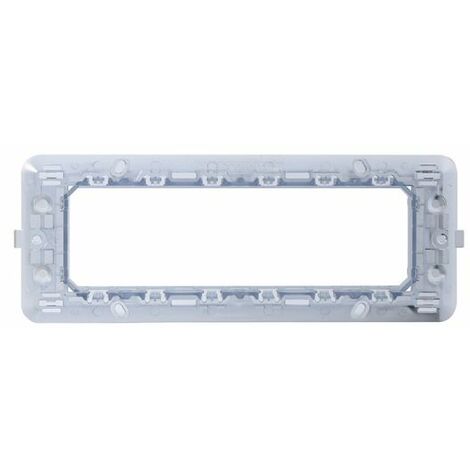 Ettroit Serie Solar Supporto 504 4 Posti Compatibile Bticino Matix MT0204