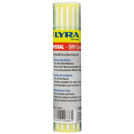 bizline 790212 | mine de rechange couleurs pour crayon mine graphite pica  dry