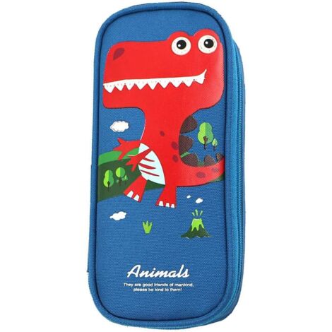Étui à crayons dinosaure
