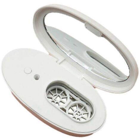 Étui à lentilles de contact ultrasonique, nettoyeur de larmes, récipient de nettoyage blanc