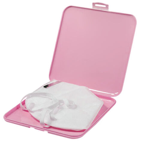 Étui à masque portable, boîte de rangement jetable anti-poussière pour masques, organisateur de masque de voyage