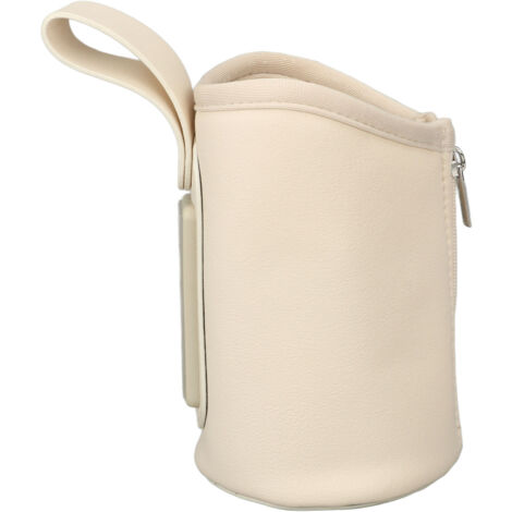 Étui Chauffant pour Biberon USB, Sac Isotherme en Simili-Cuir avec Écran LCD, Alimentation 100‑240V