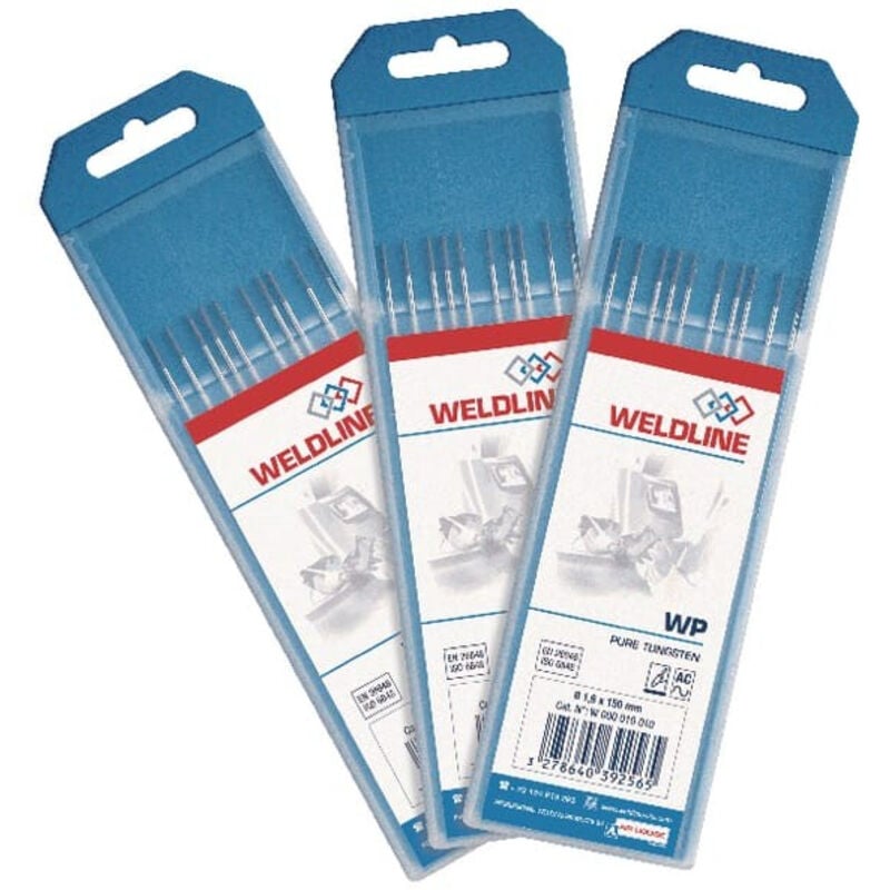 Lectrode tungstène tig lanth 2% - Diamètre : 1 mm - Coloris : - Nombre d'électrodes : 10 Weldline