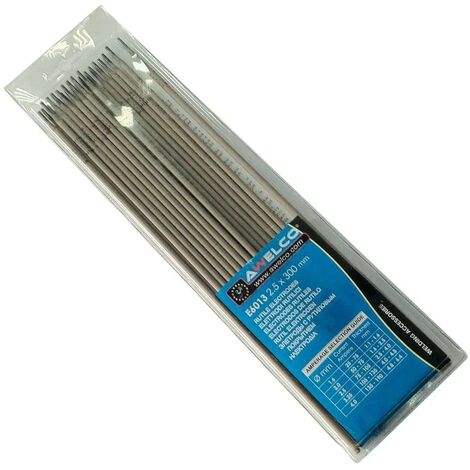 Etui de 25 Electrodes Acier 2,5 x 300 mm Baguette enrobée Soudure toutes positions AWELCO