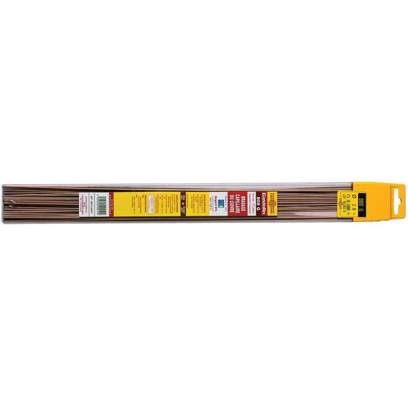 Castolin - Etui de 5 baguettes brasure argent 6% 808ATG2005D