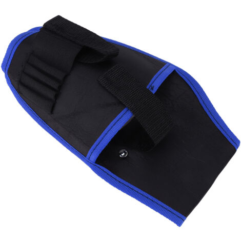 Étui de ceinture multifonction pour perceuse 12V, avec sangle ajustable et design bleu TZ-191