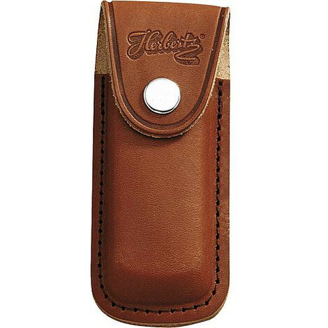 etui de couteau brun passant de ceinture pour couteau jusqu'a 13 cm