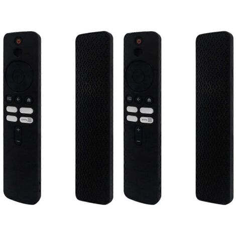 Étui de protection noir pour télécommande de boîtier TV 4K 2e génération