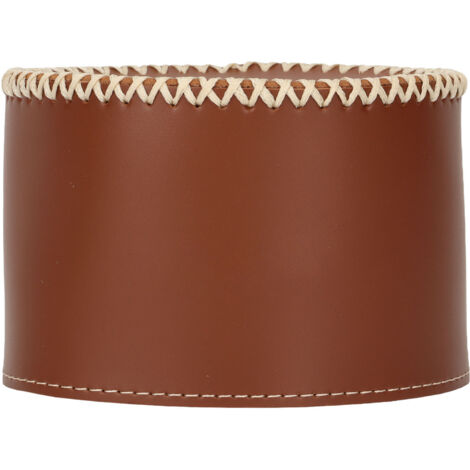 Étui de protection pour bouteille de gaz en simili cuir, housse de rangement étanche pour camping et randonnée, marron foncé