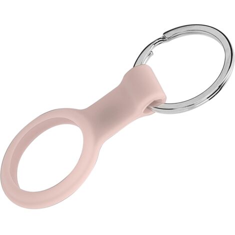 Étui de Protection Silicone Souple avec Porte-Carte pour iPhone (Rose Pâle)