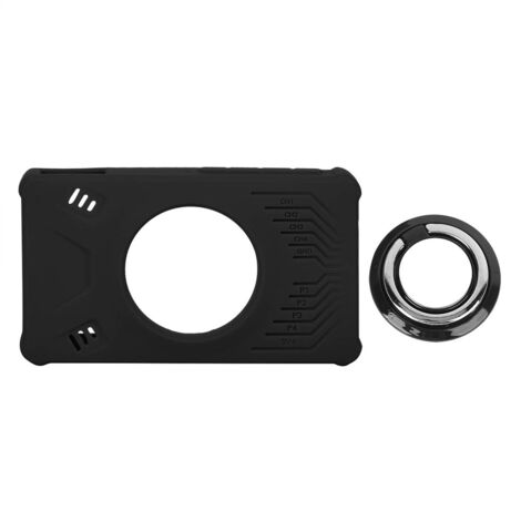Étui de Protection Souple en Silicone Noir pour Analyseur Logique LA104 SC104