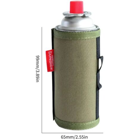 Étui de rangement extérieur pour réservoir d'essence, housse de protection antichute pour bidon d'essence, sac de rangement camouflage pour réservoir de bouteille, boîte à mouchoirs pour camping et pi