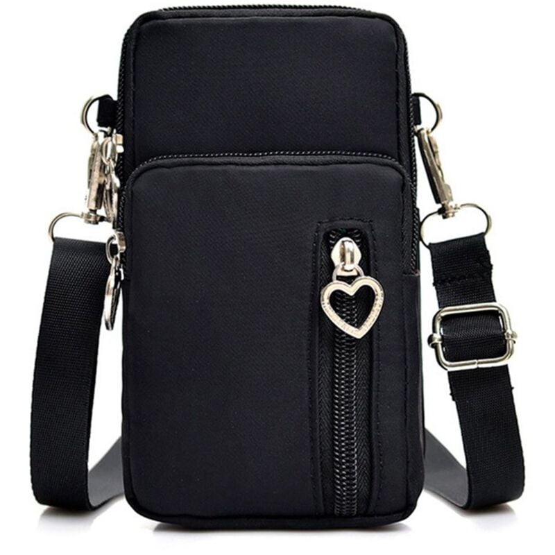 Tui de téléphone à bandoulière pour sac à bandoulière pour femme, sac de téléphone, sac à main, portefeuille