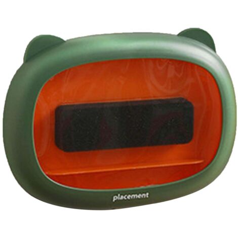 Étui de téléphone de douche anti-buée, compatible avec les commandes tactiles, support mural étanche pour salle de bain et cuisine (vert).