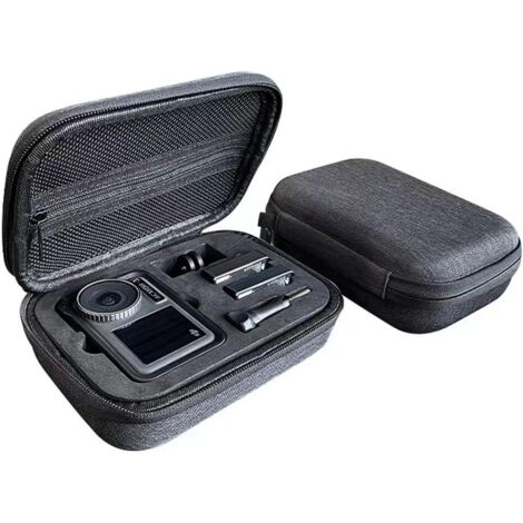 Étui de transport pour caméra vidéo sportive de voyage compatible avec GoPro Hero 12, 11, 10, 9, 8, 7, 6, 5, 4 Max et Osmo Action 3/4.